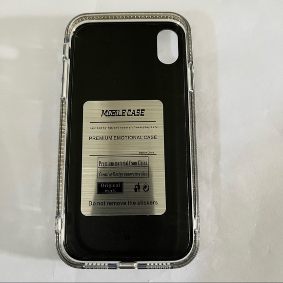 Pink glitter Apple IPhone XR phone case - Picture 2 of 3